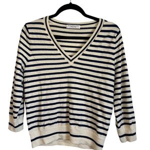 Majestic Filatures Deluxe Tricot Cashmere Metallic Sweater Size 3 or medium